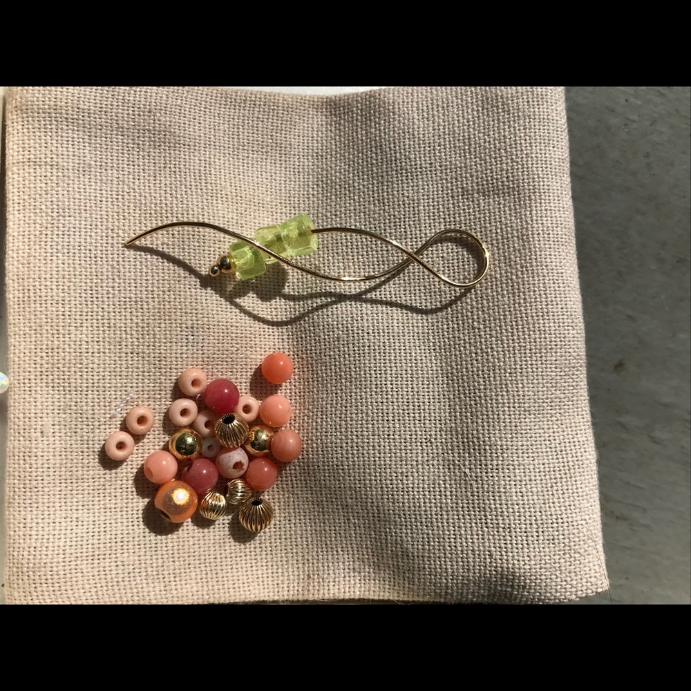 Solid 14k Interchangeable Spiral Long Earrings - image 3